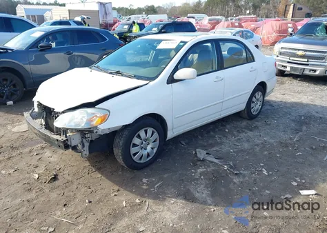 2004 Toyota Corolla Le z USA, uszkodzony, nr VIN 1NXBR32E14Z300553